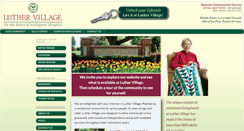 Desktop Screenshot of luthervillage.com